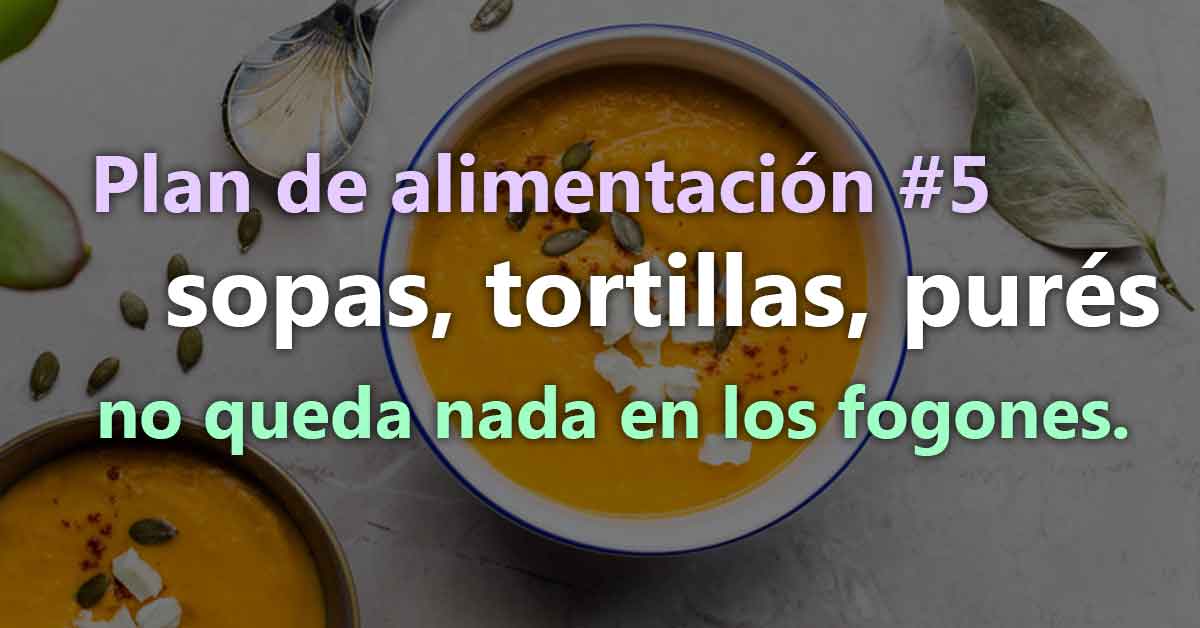 Descargar Menús y Recetas Saludables de la Semana 5