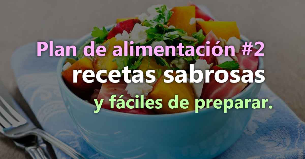 Descargar Menús y Recetas Semana 2